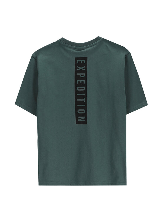 Coccodrillo Coccodrillo T-shirt WC5143206WBJ Zelena Regular Fit