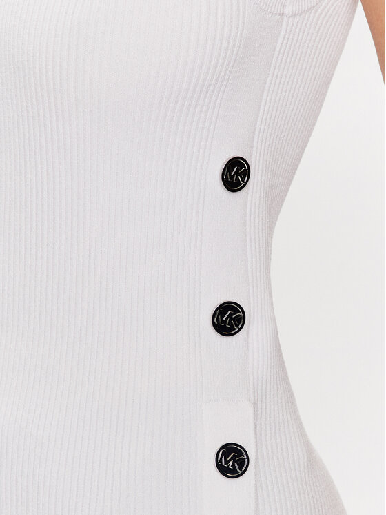 MICHAEL Michael Kors MICHAEL Michael Kors топ MS36P9U33D Бял Slim Fit