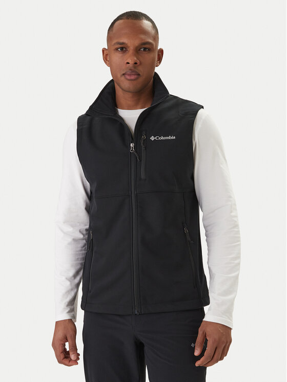 Columbia Vestă elegantă Ascender™ II Softshell 2090474 Negru Regular Fit