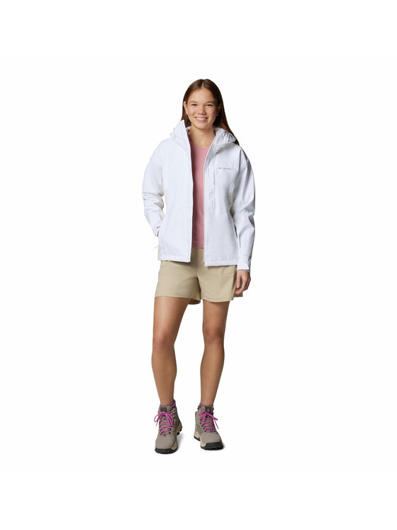 Columbia Columbia Kurtka outdoor 208698 Biały Regular Fit