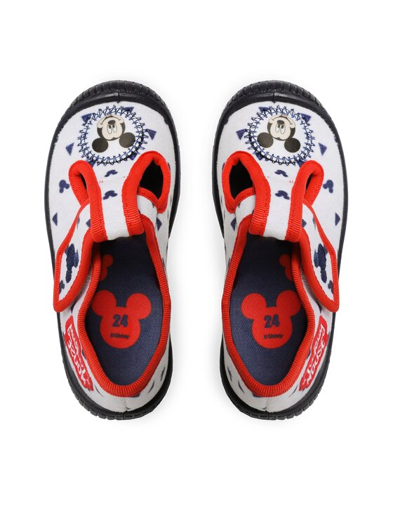 Mickey&Friends Mickey&Friends Papuče MB SS23-215DSTC Bijela