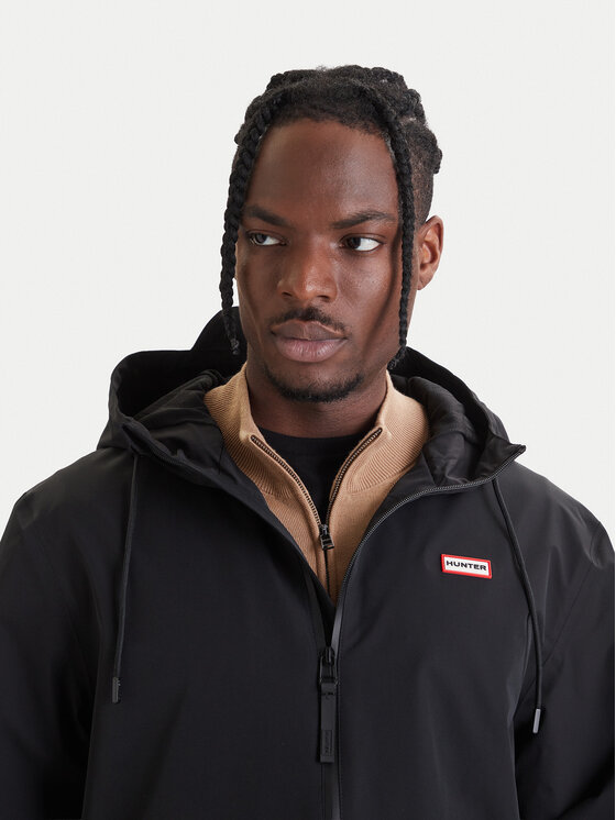 Hunter Hunter Giacca di transizione Originals HARM0004261 Nero Regular Fit