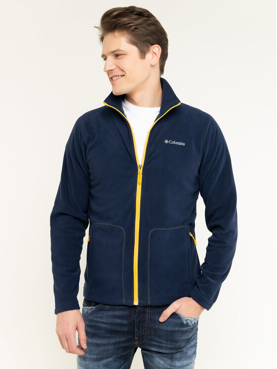 Columbia Columbia Fleece Fast Trek Light Full Zip 1772751 Σκούρο μπλε Regular Fit