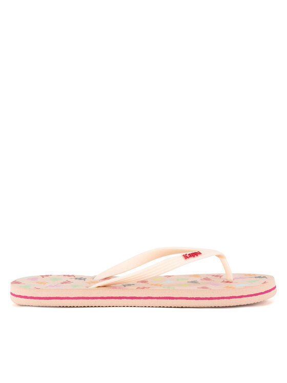 Kappa Kappa Flip flop 351C22W Pink Soft - Fuchsia Fragola - Pink Fuchsia Colorat