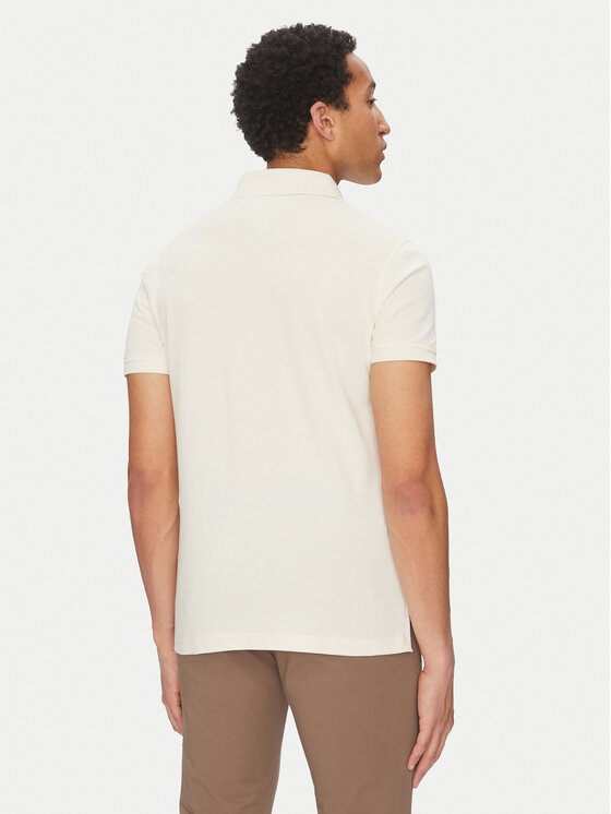 Tommy Hilfiger Tommy Hilfiger Polo 1985 MW0MW17770 Bež Regular Fit