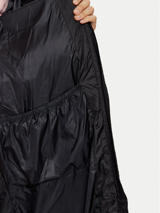4F 4F Μπουφάν πουπουλένιο 4FWAW24TDJAF465 Μαύρο Loose Fit