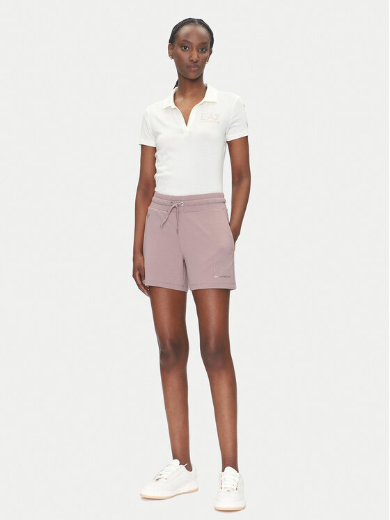 EA7 Emporio Armani EA7 Emporio Armani Sportovní kraťasy 7W000269 AF12482 U4079 Růžová Regular Fit