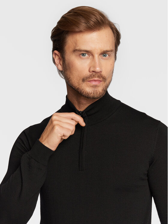 HUGO Hugo Maglione San Quirin-M 50474175 Nero Regular Fit