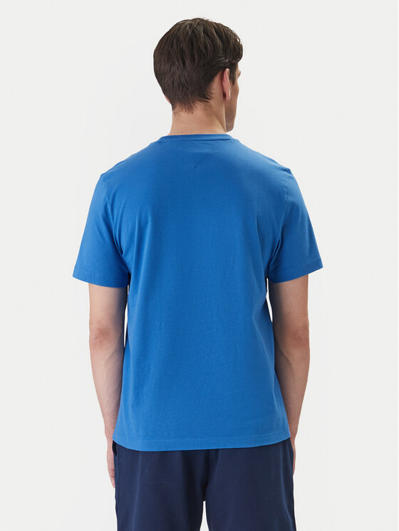 Tommy Hilfiger Tommy Hilfiger T-Shirt Ess Seasonal MW0MW39995 Modrá Regular Fit