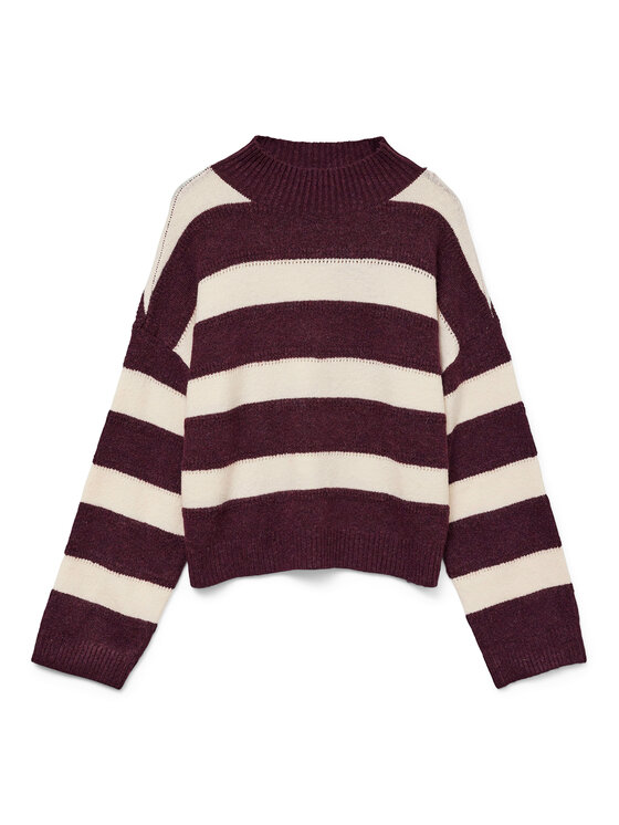 Vero Moda Vero Moda Pulover Inez 10331538 Vijolična Regular Fit