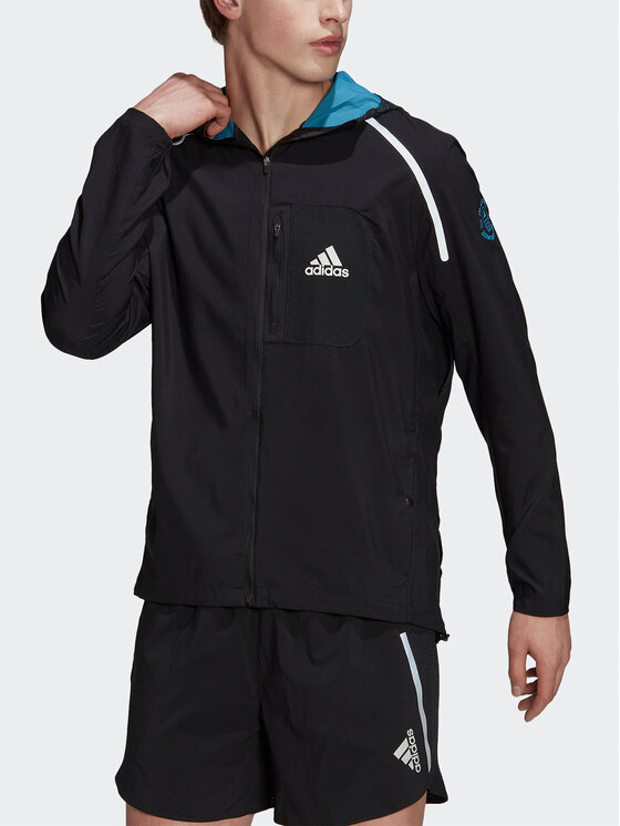 adidas Giacca da corsa Marathon For The Oceans HM1212 Nero Slim