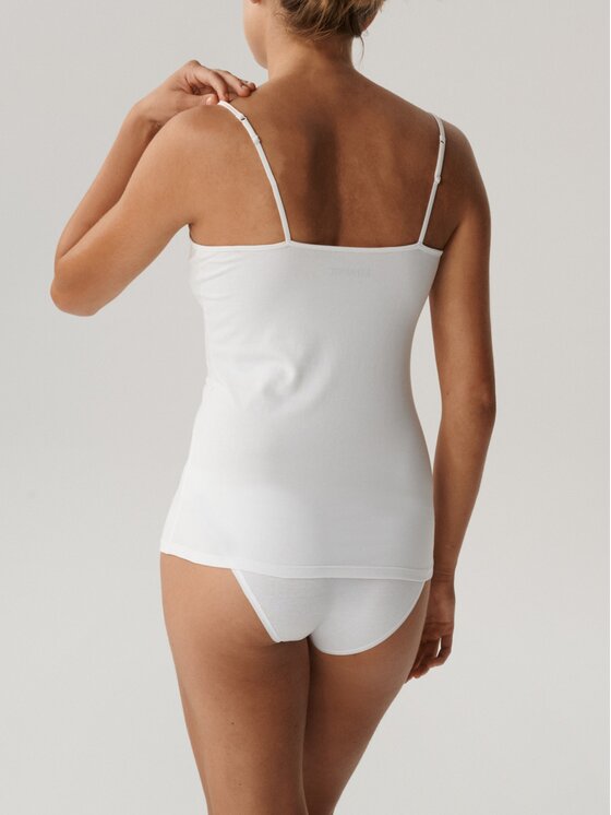 Atlantic Atlantic Top basic Biały Regular Fit