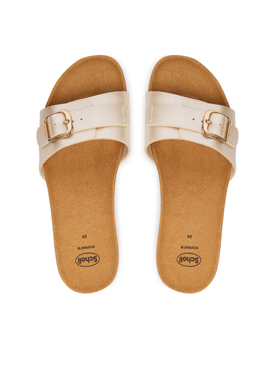 Scholl Scholl Шльопанці Ginni Med. MF32004 Золотий