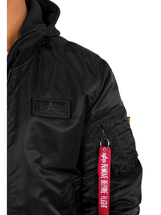 Alpha Industries Alpha Industries Bunda bomber AI.128113-285-3XL Černá Slim Fit