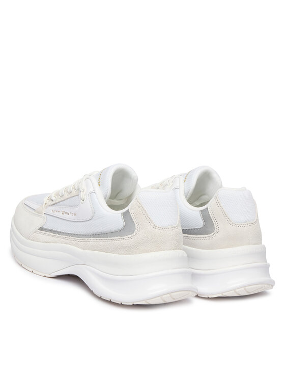Tommy Hilfiger Tommy Hilfiger Sneakers Th Sporty Chic Runner FW0FW09187 Bianco