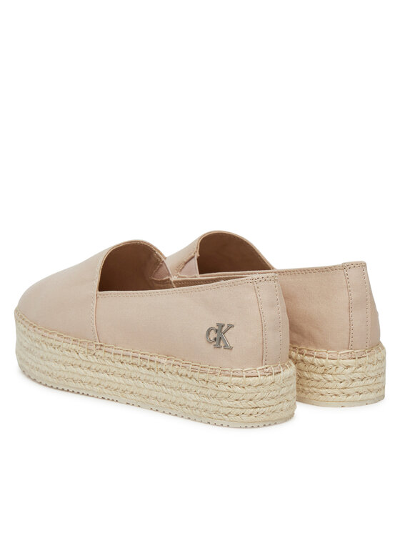 Calvin Klein Jeans Calvin Klein Jeans Espadryle Flatform Esdparille Mg/Hdw YW0YW01737 Różowy