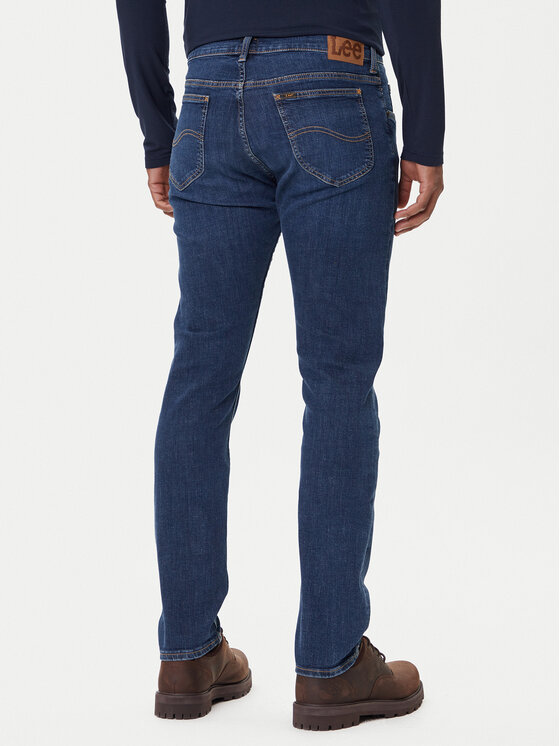 Lee Lee Jeansy Rider 112360204 Granatowy Slim Fit