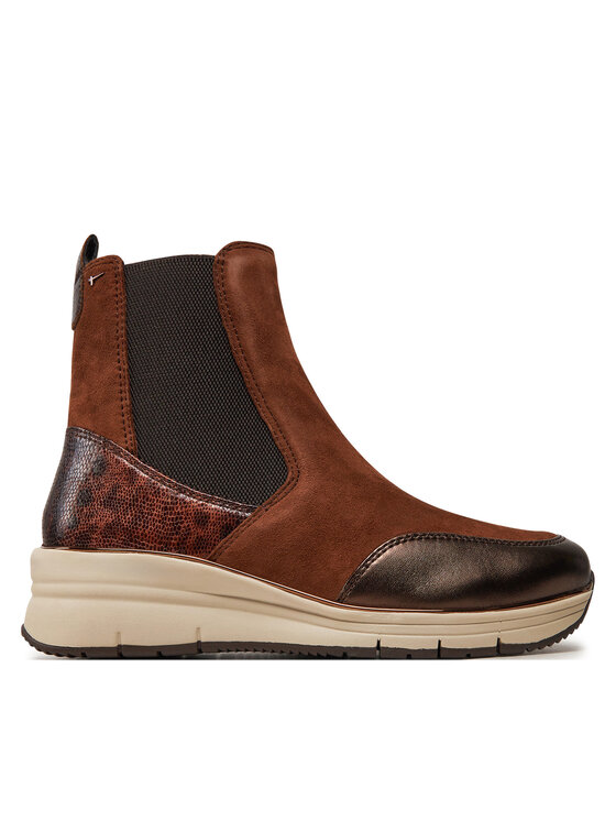 Tamaris Tamaris Polokozačky 1-25448-43 Hnědá