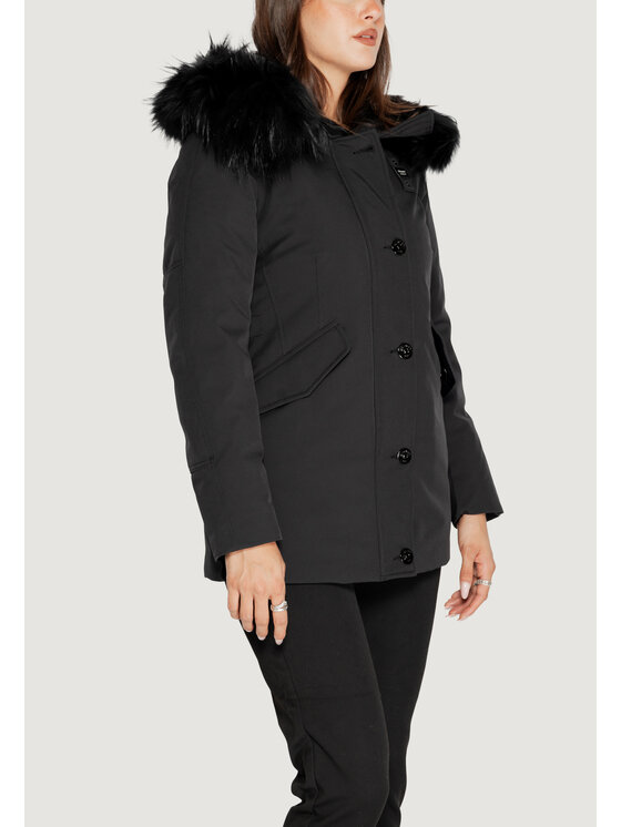 Blauer Blauer Cappotto IRMA Nero Slim Fit