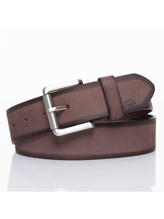 Tom Tailor Tom Tailor Pasek Męski SOPO-TT376 Brązowy