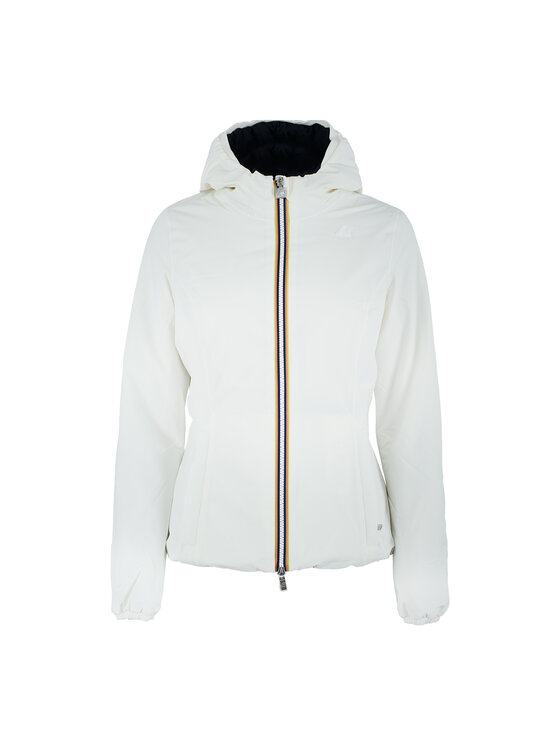 K-Way K-Way Giubbotto invernale K6128TW-ALF Bianco Regular Fit