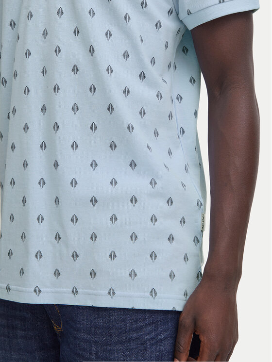 Blend Blend Polo marškinėliai 20716475 Žydra Regular Fit
