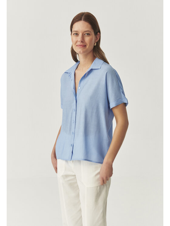 TATUUM TATUUM Koszula ZARIA Niebieski Classic Fit