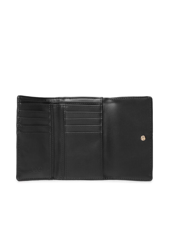 Liu Jo Liu Jo Портфейл Ecs M Bifold AA3265 E0086 Черен