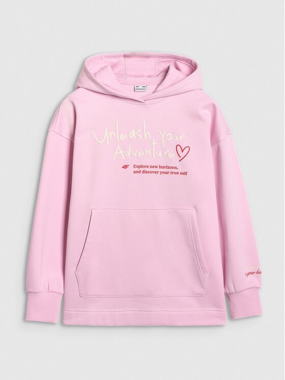 4F 4F Felpa 4FJRAW25TSWSF2429-56S Rosa Oversize