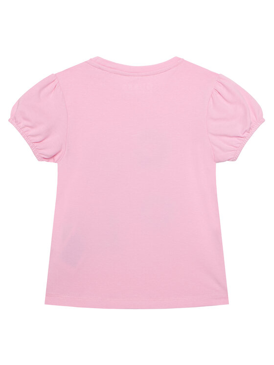 Guess Guess Tričko K6RI05 K6YW4 Ružová Regular Fit