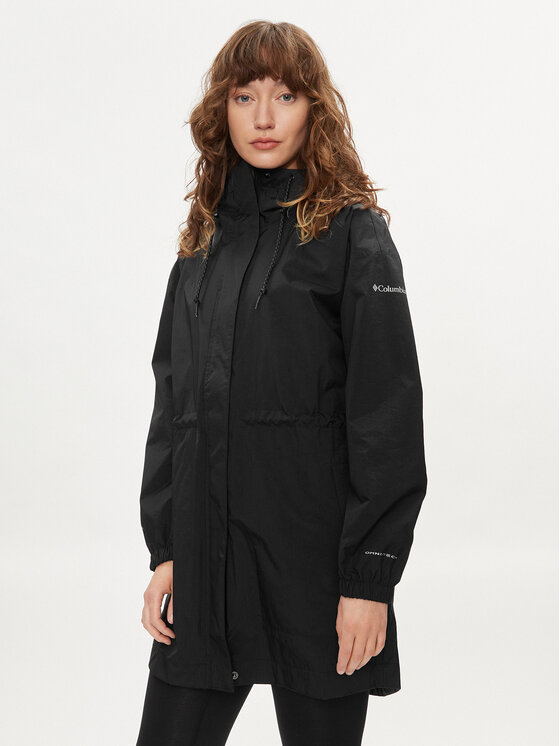 Columbia Columbia Neperšlampanti striukė Splash Side™ 1931651 Juoda Relaxed Fit