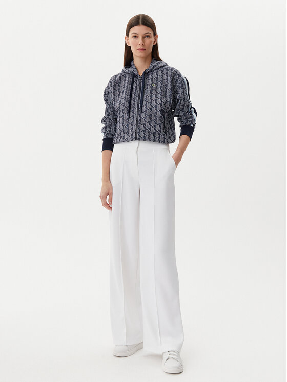 Lacoste Lacoste Džemperis ar kapuci SF7606 Tumši zils Regular Fit