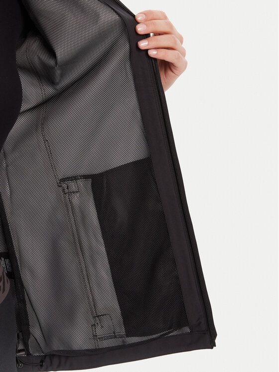 Jack Wolfskin Jack Wolfskin Outdoor-Jacke Trailtime 2l A63902 Schwarz Regular Fit