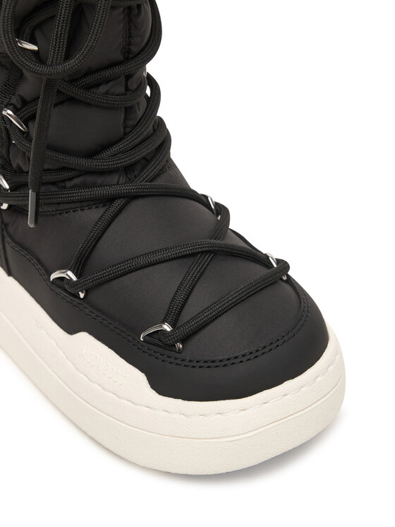 Moon Boot Moon Boot Sniego batai Jr Park Tube Lace wp 80D3440130 S Juoda