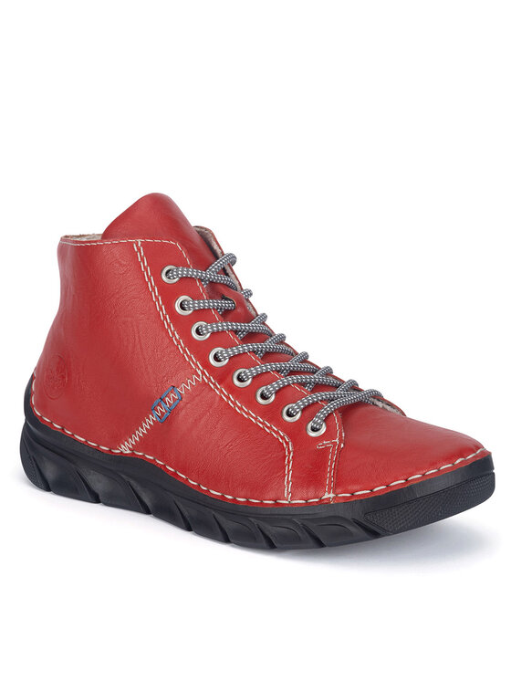 Rieker Rieker Schnürschuhe 55020-33 Rot