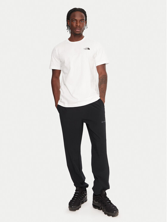 The North Face The North Face Тишърт Half Dome Photo NF0A8EE9 Бял Regular Fit