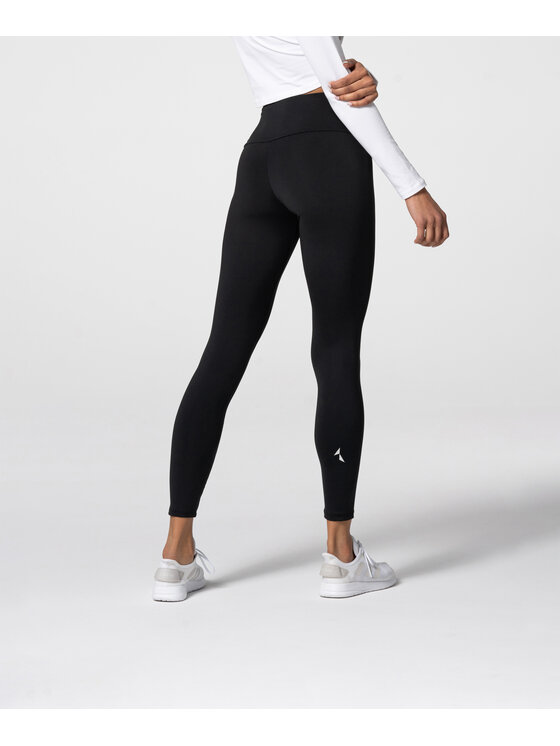 Carpatree Carpatree Legginsy Resistherm leggings Czarny Fitted Fit