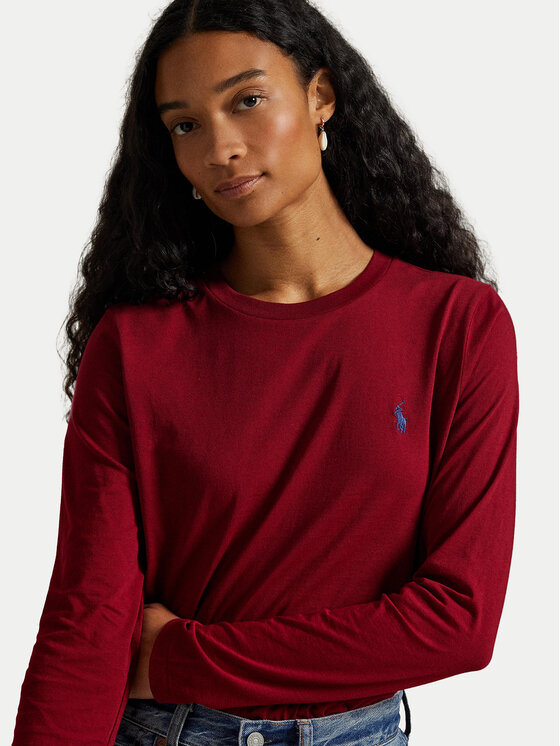Polo Ralph Lauren Polo Ralph Lauren Блуза 211898699039 Бордо Regular Fit