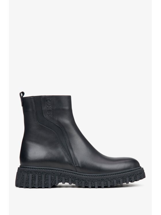 Estro Estro Μποτάκια ER00114926 Μαύρο