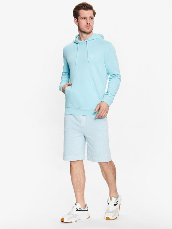 Boss Sweatshirt We Talk 50468445 Blau Regular Fit | Modivo.de