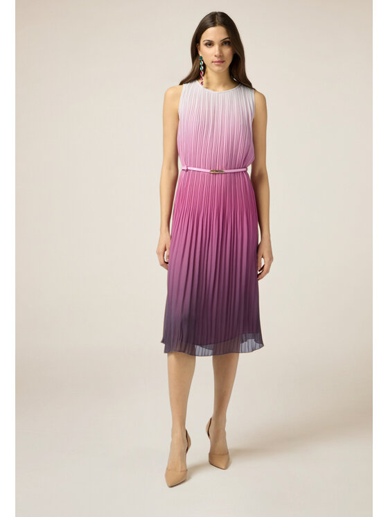 Oltre Oltre Vestito 7113R004807N0S9 Rosa A-Line Fit