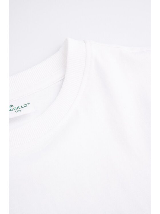 Coccodrillo Coccodrillo T-Shirt WC5143203DBJ-001 Biały Regular Fit
