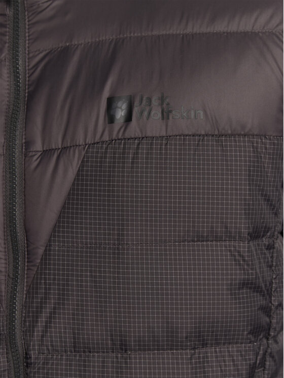 Jack Wolfskin Jack Wolfskin Pūkinė striukė Dna Tundra 1206612 Juoda Regular Fit