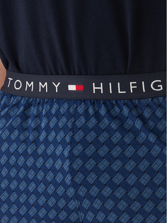 Tommy Hilfiger Tommy Hilfiger Pidžaama UM0UM03834 Tumesinine Regular Fit