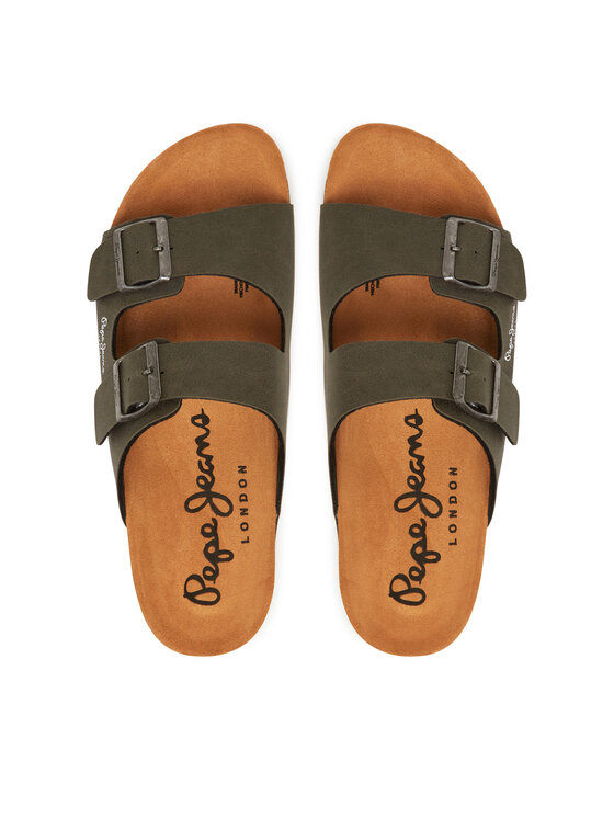 Pepe Jeans Pepe Jeans Natikači PMS90110 Khaki
