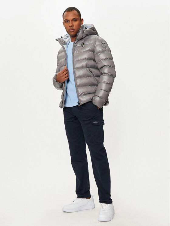 Blauer Blauer Zimska jakna 24WBLUC02055 005958 Siva Regular Fit