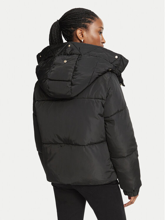 Fracomina Fracomina Winterjacke FP26WC3006O45801 Schwarz Slim Fit