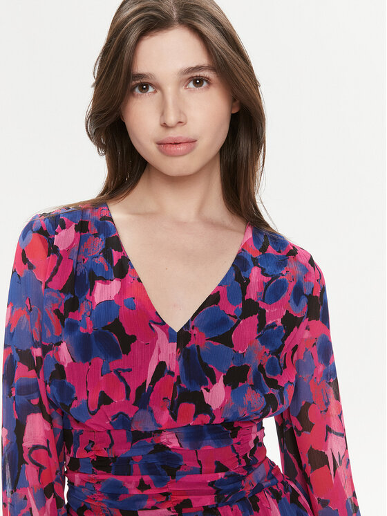Morgan Morgan Rochie de vară 241-REON.F Roz Regular Fit