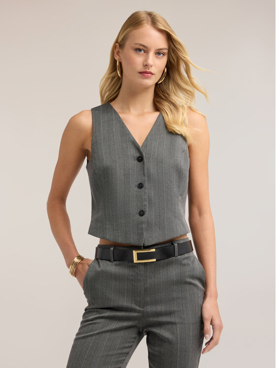 Motivi Motivi Camicia L033Q000097N0S3 Grigio Slim Fit