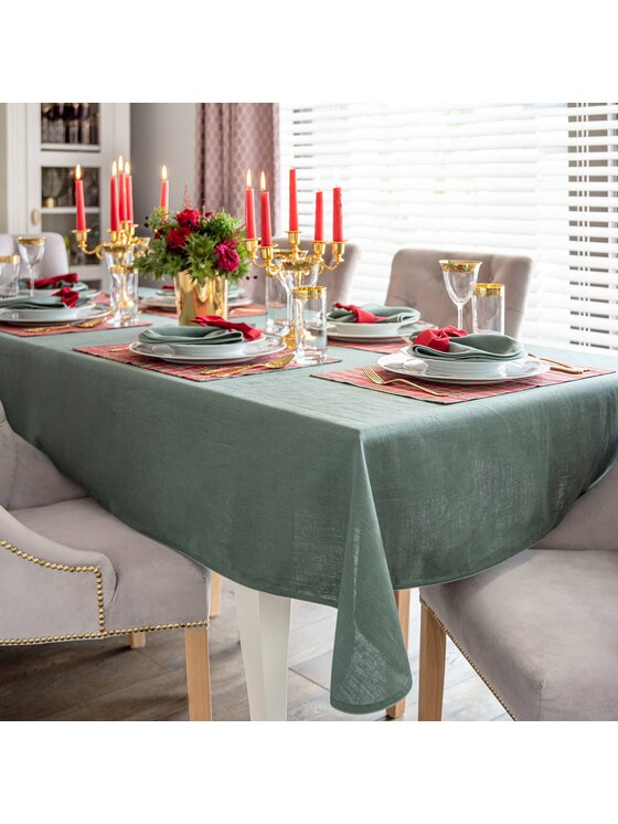 Roseberry Home Roseberry Home Podkładka na stół Red Tartan Czerwony